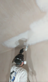 Paint Spraying a Hallway in Bampton Thumbnail video for Paint Spraying a Hallway in Bampton which expands to full size when selected