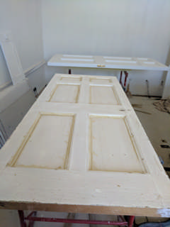 Old Doors Refurb in Bampton Thumbnail photo for Old Doors Refurb in Bampton which expands to full size when selected