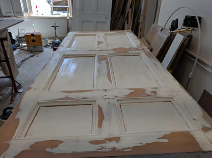 Old Doors Refurb in Bampton Thumbnail photo for Old Doors Refurb in Bampton which expands to full size when selected