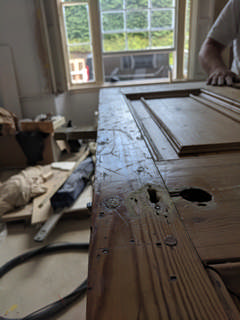 Old Doors Refurb in Bampton Thumbnail photo for Old Doors Refurb in Bampton which expands to full size when selected
