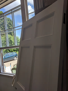 Old Doors Refurb in Bampton Thumbnail photo for Old Doors Refurb in Bampton which expands to full size when selected