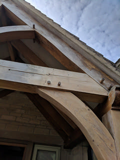 Sealing Timber Porch in Kingham, Chipping Norton Thumbnail photo for Sealing Timber Porch in Kingham, Chipping Norton which expands to full size when selected