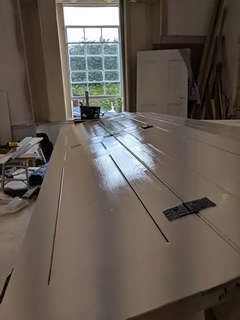 Painting Victorian Window Shutters in Bampton Thumbnail photo for Painting Victorian Window Shutters in Bampton which expands to full size when selected