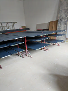 Painting Bookcase Linings in Bampton Thumbnail photo for Painting Bookcase Linings in Bampton which expands to full size when selected