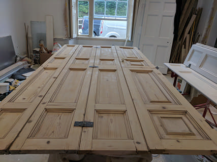 Painting Folding Doors in Bampton Thumbnail photo for Painting Folding Doors in Bampton which expands to full size when selected